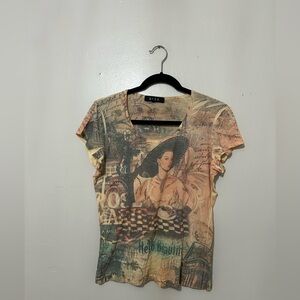 B.L.E.U. | Artistic Graphic Women's Tee